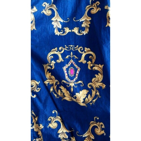 Vintage Slade Jacket Womens Zip+ Drawstring Waist Windbreaker 80- 90's Blue Med - Picture 6 of 10